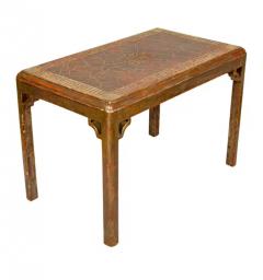 Silvered Wood Table Attributed To Max Kuehne - 4130882