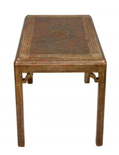 Silvered Wood Table Attributed To Max Kuehne - 4130896