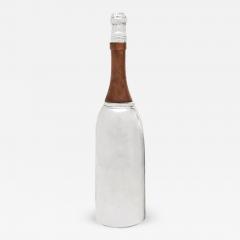 Silverplate Champagne Bottle Cocktail Shaker 1930 s - 4099944