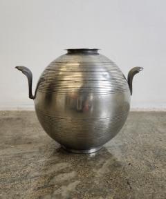 Silvia Stave Sylvia Stave Pewter Vase Sweden 1930s - 4182016