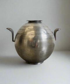 Silvia Stave Sylvia Stave Pewter Vase Sweden 1930s - 4182018