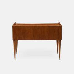 Silvio Cavatorta Birch Desk and Matching Chair in Ivory Boucle by Silvia - 4189162