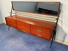 Silvio Cavatorta Italian Mid Century Modern Silvio Cavatorta Sideboard Dresser 1950s - 2602511