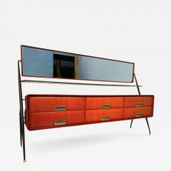 Silvio Cavatorta Italian Mid Century Modern Silvio Cavatorta Sideboard Dresser 1950s - 2613084