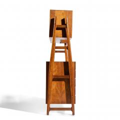 Silvio Cavatorta Silvio Cavatorta Mid Century Italian Mahogany Cabinet Bookcase - 4445710