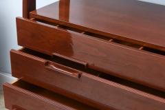 Silvio Cavatorta Silvio Cavatorta Mid Century Italian Modern Mahogany Cabinet Bookcase - 4161514