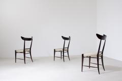 Silvio Cavatorta Silvio Cavatorta rare set of 6 chairs in mahogany - 2278163