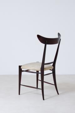 Silvio Cavatorta Silvio Cavatorta rare set of 6 chairs in mahogany - 2278190