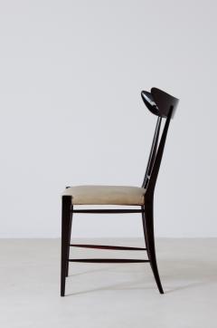 Silvio Cavatorta Silvio Cavatorta rare set of 6 chairs in mahogany - 2278191