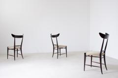 Silvio Cavatorta Silvio Cavatorta rare set of 6 chairs in mahogany - 2278200