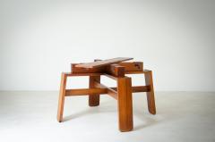 Silvio Coppola Italian Modern Extension Dining Table in walnut designed by Silvio Coppola - 2484759