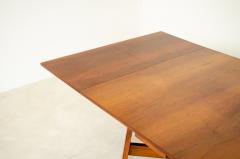 Silvio Coppola Italian Modern Extension Dining Table in walnut designed by Silvio Coppola - 2484761