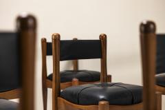 Silvio Coppola Set of 13 Bernini Chairs Model 620 in Walnut by Silvio Coppola Italy 1964 - 3736565