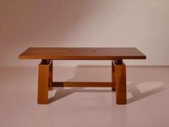 Silvio Coppola Silvio Coppola walnut dining table for Bernini Italy 1960s - 3820106