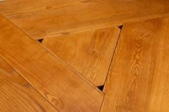 Silvio Coppola Triangular Italian Dining Table by Silvio Coppola for Montina Italy 1970s - 4617887
