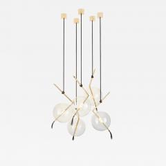 Silvio Mondino NUVOLA FIVE LIGHT CHANDELIER - 1071443