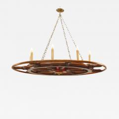 Similar American Victorian Wooden Ship Wheels Chandeliers - 740398