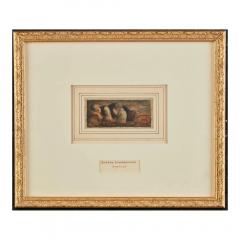 Simkha Simkhovitch Original Miniature Watercolor - 4003048