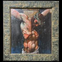 Simon Bisley Jesus in Agony no holds barred By Simon Bisley Original Art - 3880834