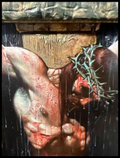 Simon Bisley Jesus in Agony no holds barred By Simon Bisley Original Art - 3880867