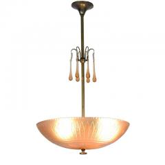 Simon Gate Orrefors Ceiling Lamp by Simon Gate 1930s - 484159