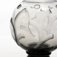 Simon Gate SWEDISH ART DECO ETCHED GLASS VASE BY SIMON GATE ORREFORS Scandinavian Modern - 2426771