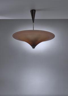 Simon Gate Simon Gate cut glass pendant lamp for Orrefors Sweden - 1266870