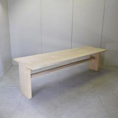 Simon Gavina Carlo Scarpa Valmarana Dining Table Bleached Ash Simon Gavina 1974 - 4625437