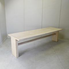 Simon Gavina Carlo Scarpa Valmarana Dining Table Bleached Ash Simon Gavina 1974 - 4625438