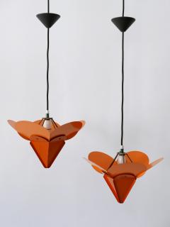 Simon Henningsen Set of Two Unique Tivoli Flower Pendant Lamps by Simon Poul Henningsen 1958 - 3648013