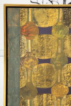 Simrel Achenbach You Are Gouache on Wood circa 1993 - 1067805