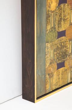 Simrel Achenbach You Are Gouache on Wood circa 1993 - 1067815