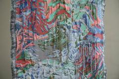 Sina Dyks Sina Dyks Contemporary Art Tapestry Absorbed Jungle 220 x 175 cm - 4468117