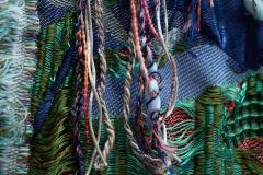 Sina Dyks Sina Dyks Contemporary Art Tapestry Absorbed Jungle 220 x 175 cm - 4468119