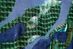 Sina Dyks Sina Dyks Contemporary Art Tapestry Absorbed Jungle 220 x 175 cm - 4468121