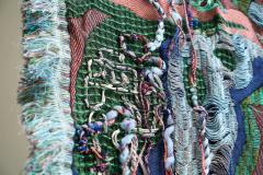 Sina Dyks Sina Dyks Contemporary Art Tapestry Absorbed Jungle 220 x 175 cm - 4468122