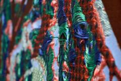 Sina Dyks Sina Dyks Contemporary Art Tapestry Brain Flash 173 x 240 cm - 4468233