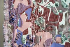 Sina Dyks Sina Dyks Contemporary Art Tapestry Dripping DNA 175 x 235 cm - 4468264