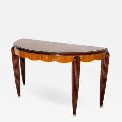 Single Art Deco Demi Lune Console - 2002425