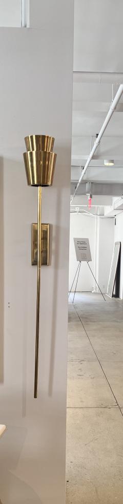 Single Brass Wall Sconce - 4268960