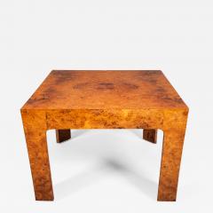 Single Burl Wood Side Table - 1732162