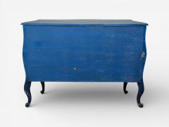Single Royal Blue and Parcel Gilt Decorated Bombay Commode or Chest - 4514251