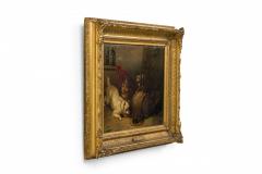 Sir Edwin Landseer Pair of English Victorian Dog Paintings by EDWIN LANDSEER - 4632008