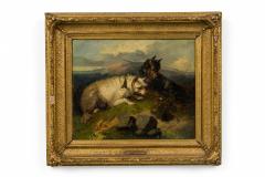 Sir Edwin Landseer Pair of English Victorian Dog Paintings by EDWIN LANDSEER - 4632013