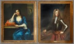 Sir Godfrey Kneller Portrait of Mr Bagnal Pair with Mrs Bagnal Sir Godfrey Kneller and Studio - 3404235