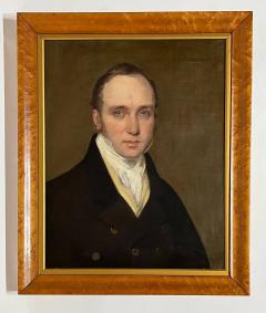 Sir Henry Raeburn Portrait of a Gentleman with Piercing Blue Eyes School of Raeburn circa 1820 - 3252411