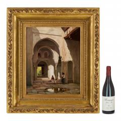 Sir Henry Thompson Antique British oil painting of the Alhambra by Thompson - 4187220