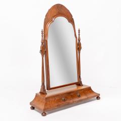 Sir Robert Lorimer Good Quality Walnut Dressing Table Mirror in the Style of Sir Robert Lorimer - 4236814