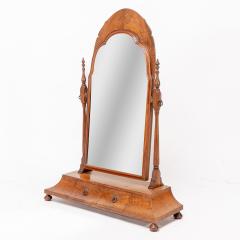 Sir Robert Lorimer Good Quality Walnut Dressing Table Mirror in the Style of Sir Robert Lorimer - 4236816