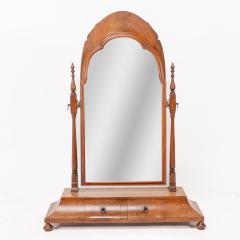 Sir Robert Lorimer Good Quality Walnut Dressing Table Mirror in the Style of Sir Robert Lorimer - 4236817
